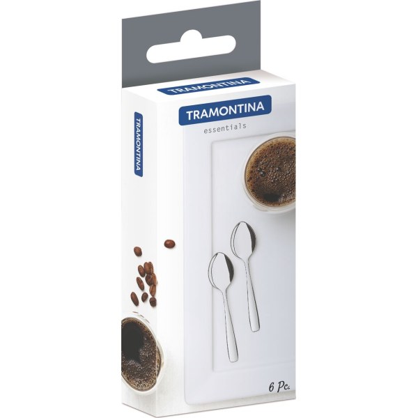 Juego 6 Cucharas De Café Tramontina Essentials 66960/510