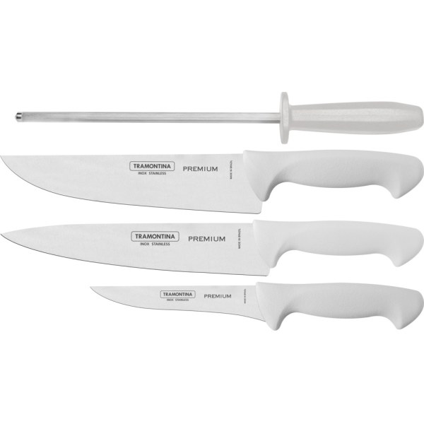 Juego Cuchillos + Afilador Tramontina Premium 24699/825 