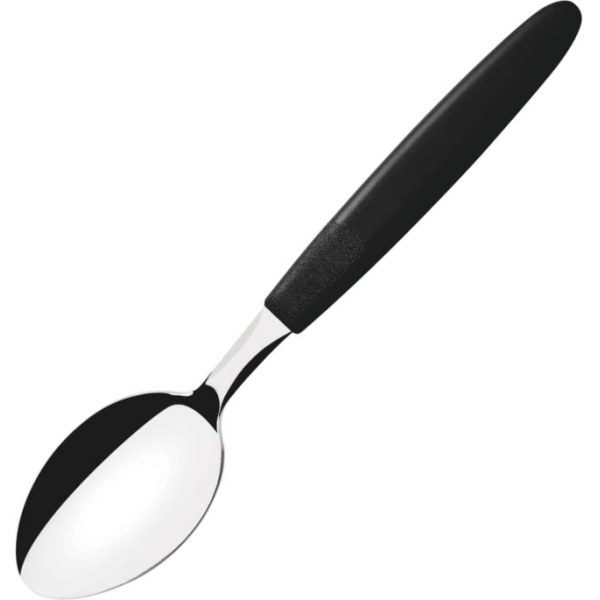 Juego 12 Cucharas De Postre Tramontina Ipanema Negro 23366/400