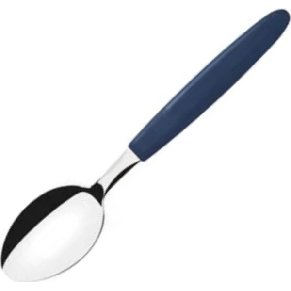Juego 12 Cucharas De Postre Tramontina Ipanema Azul 23366/410
