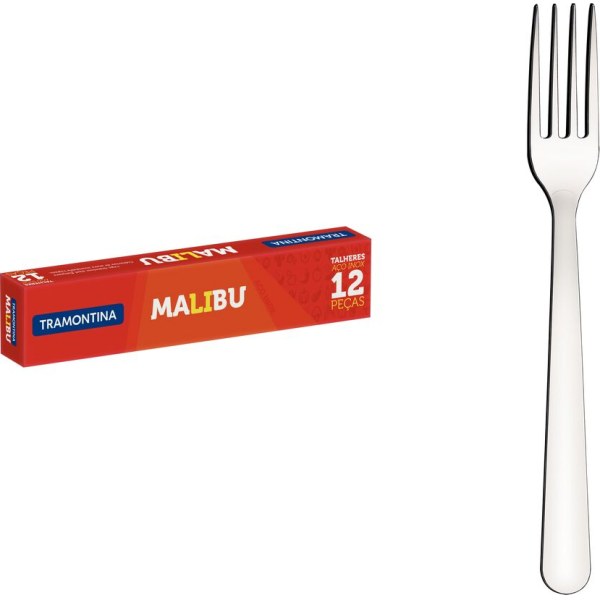 Juego 12 Tenedores De Postre Tramontina Malibu 23735/000