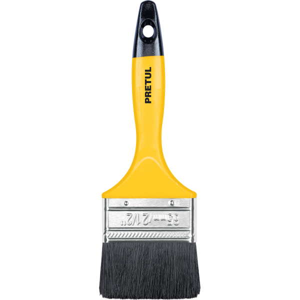 Pincel Brocha Cerda Negra 2 1/2'' 63mm Pretul BRP-2-1/2
