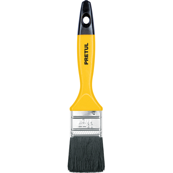 Pincel Brocha Cerda Negra 1'' 25mm Pretul BRP-1