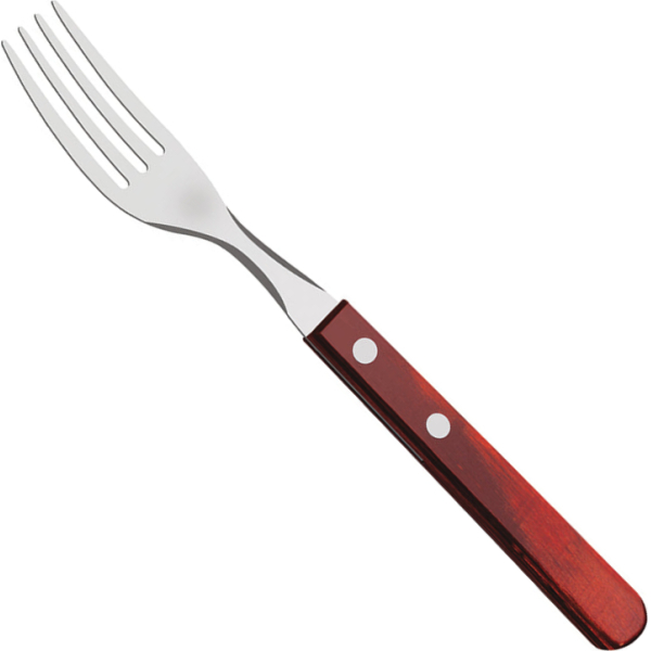 Juego 6 Tenedores De Mesa Polywood Rojo Tramontina  