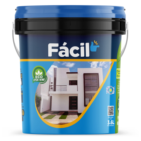 Pintura Interior Exterior Fácilplast Belco Amarillo 