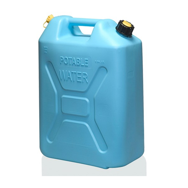 Tanque Bidón Militar Agua 20lt Celeste Scepter 