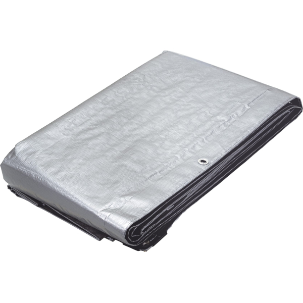 Lona Toldo Polietileno 1,5 x 2mt Gris Truper LT-152