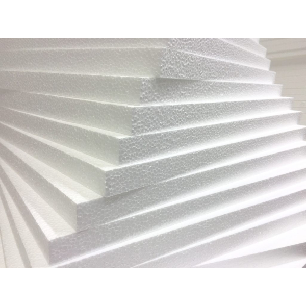 Placa Poliestireno Expandido EPS 1m x 1m x 2cm Tipo I