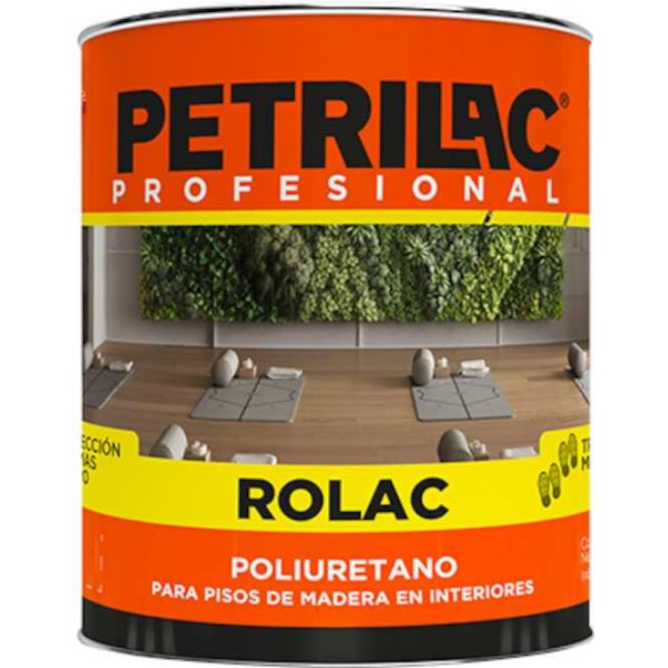 Plastificante Pisos Madera Satinado Rolac P1701 Petrilac 4lt