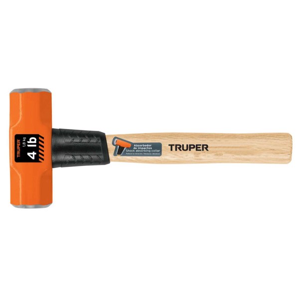 Maceta Octogonal 1800gr Mango Madera Truper MD-4M 