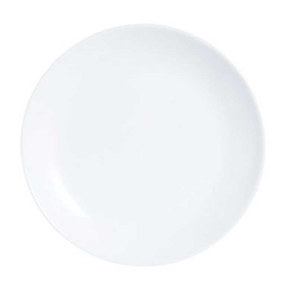 Plato Llano 27cm Blanco Diwali D7360 Luminarc  
