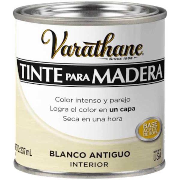 Tinte Para Madera Blanco Antiguo Varathane 237ml
