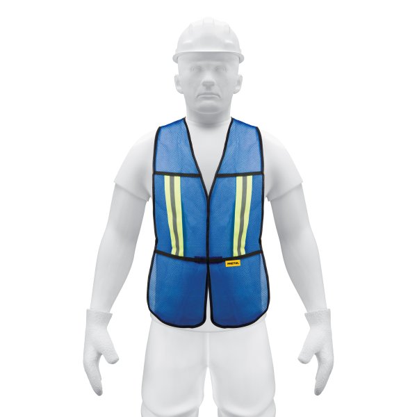 Chaleco de Seguridad Azul Reflectivo Pretul CHS-200A