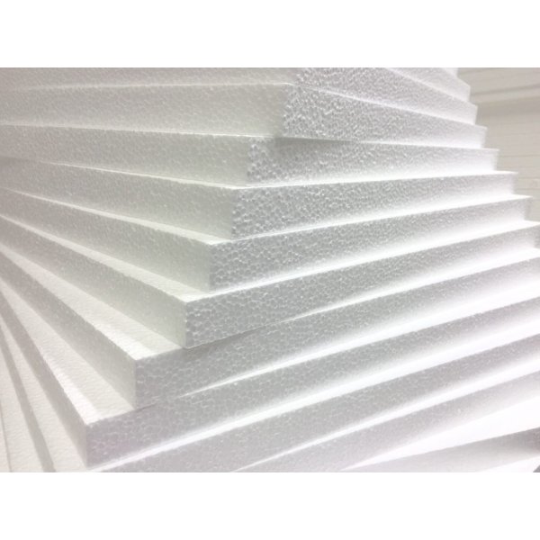 Placa Poliestireno Expandido EPS 3m x 1m x 2cm Tipo I