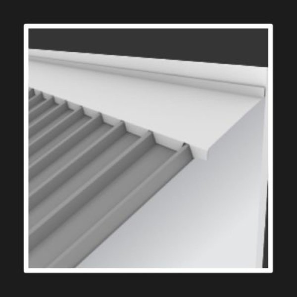 Babeta Frontal o Lateral para Panel Isoroof ARMCO 3m