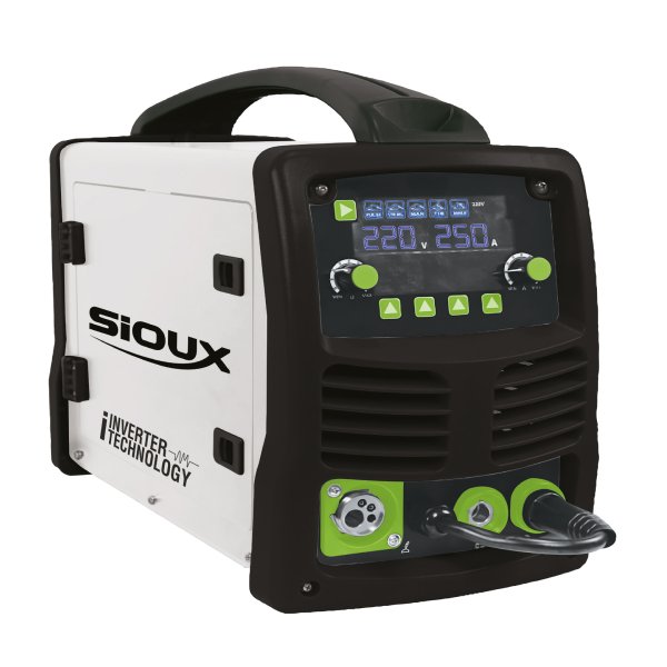 Soldadora inv MIG-elect-Tig 250 Amps SIOUX