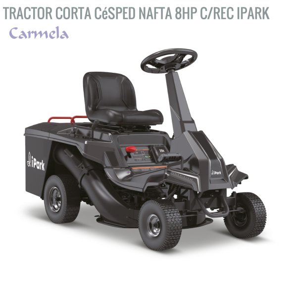Tractor cortacésped IPARK 8HP con recolector