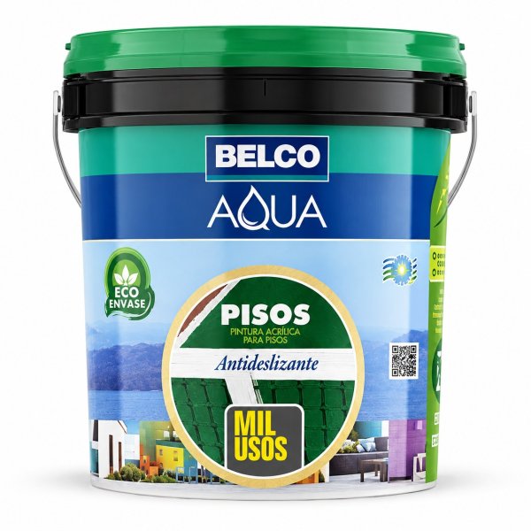 Pintura para pisos Aqua Pisos Belco 3,6 LT