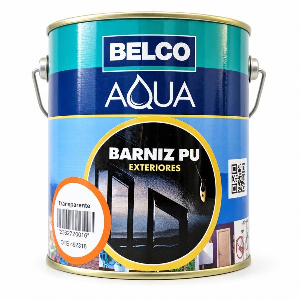 Barníz Poliuretánico Exterior Brillante Belco 3,6lt