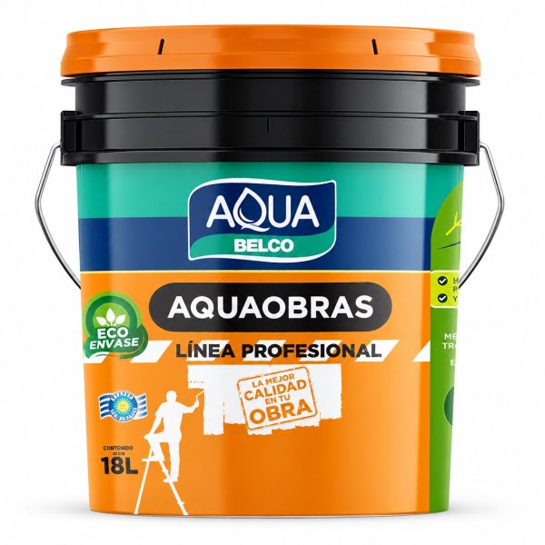 Pintura Latex Interior Antihongos Aqua Obras Belco 18 LT