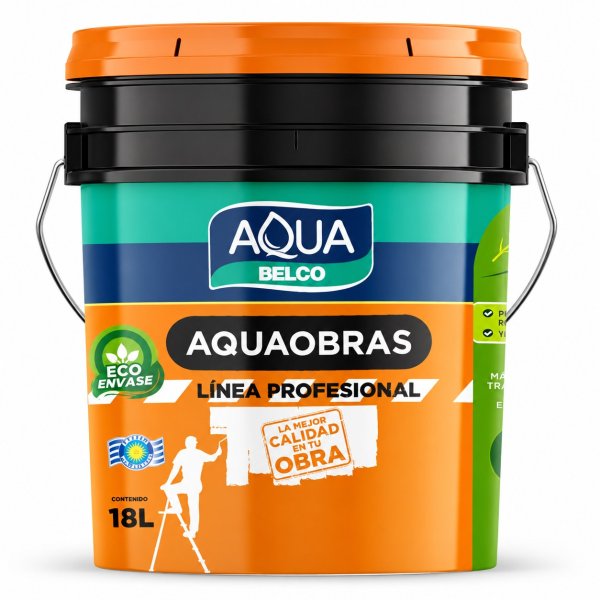 Pintura Fachadas Exterior Aqua Obras Belco 18 LT