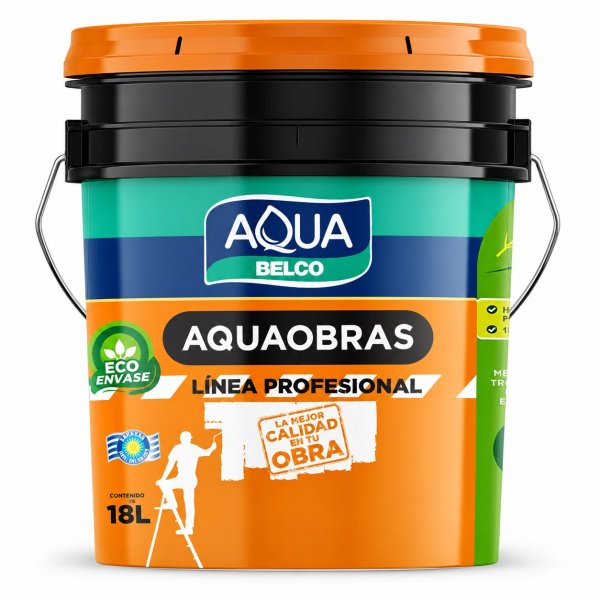 Pintura Fachadas Exterior Aqua Obras Belco 3,6 LT