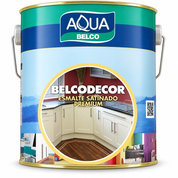 Esmalte Sintético Satinado Belcodecor Belco 3,6 LT