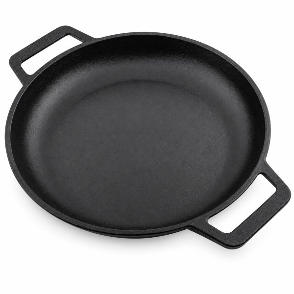 Sartén Grill Hierro Fundido Esmaltado 25cm Victoria 30896