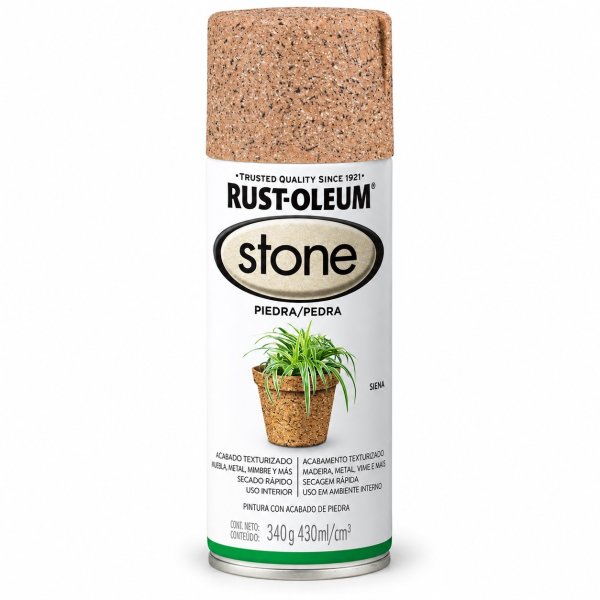 Pintura Aerosol Piedra Stone Siena Rust Oleum