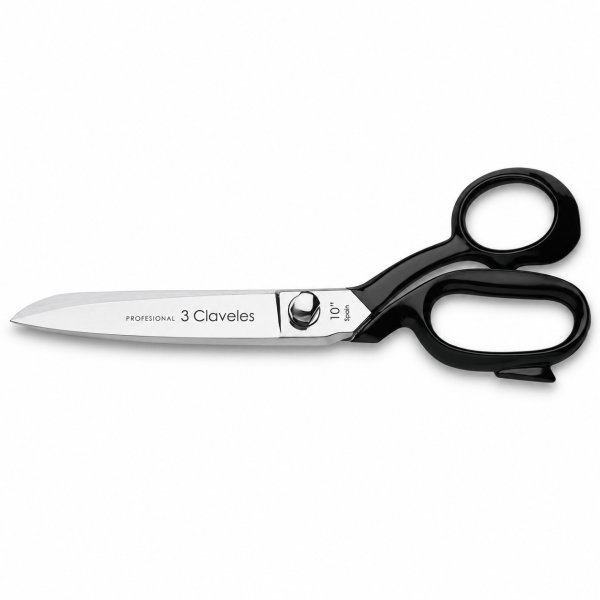 Tijera Sastre 12'' Acero Mango Esmaltado 3 Claveles