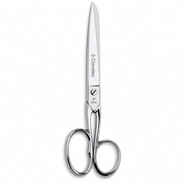 Tijera Modista Costura 7'' 18cm Acero 3 Claveles España