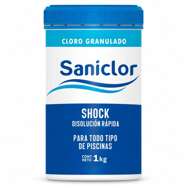 Cloro Granulado Shock Piscinas Saniclor 1kg