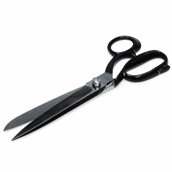 Tijera Sastre Acero Inoxidable 10'' Mango Negro Slender