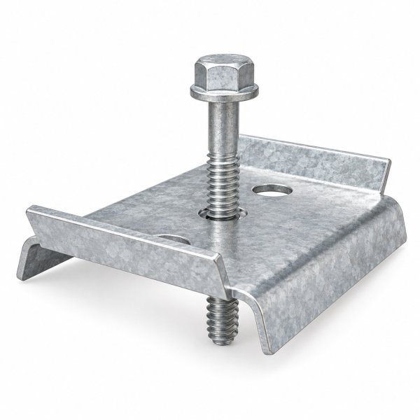 Grapa y Tornillo para Panel Aislante Trapezoidal