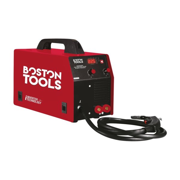Soldadora Inverter Boston Tools 225A MIG y Electrodo