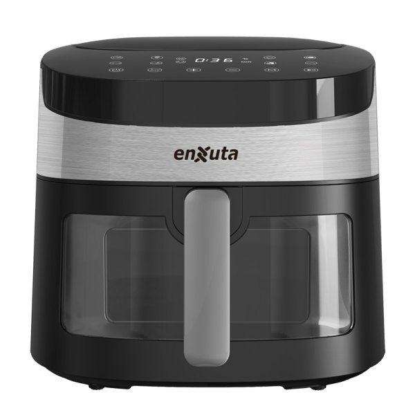 Freidora Sin Aceite 6,5 Litros con Visor Enxuta SDAENXFSA65D