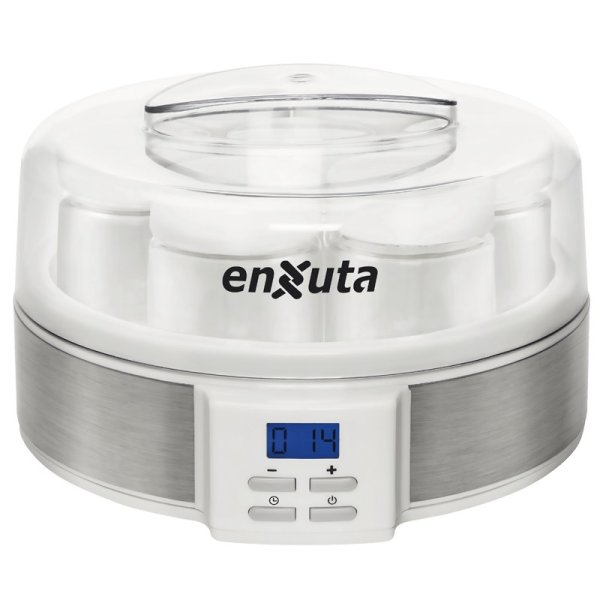 Yogurtera Eléctrica con 7 Frascos de 200 ml Enxuta SDAENXY7200