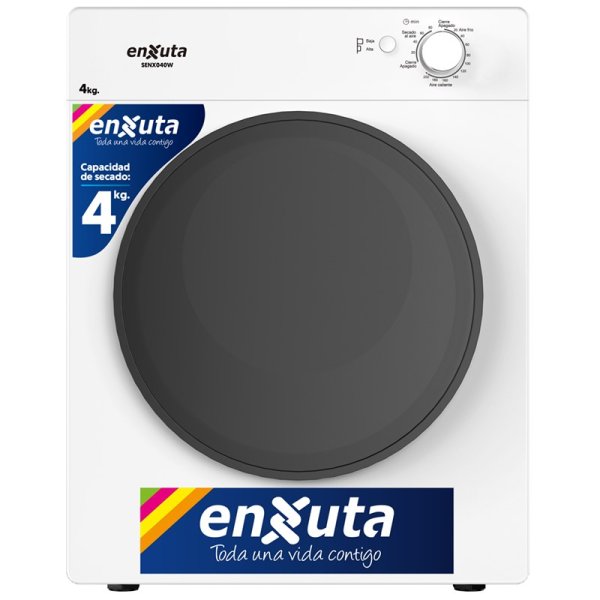 Secarropa Carga Frontal Blanco por Ventilación de Aire 4 kg Enxuta SENX040W