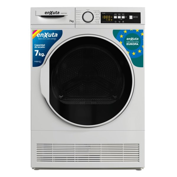 Secarropa Carga Frontal Blanco Por Condensación de 7 kg Enxuta SENX770DC