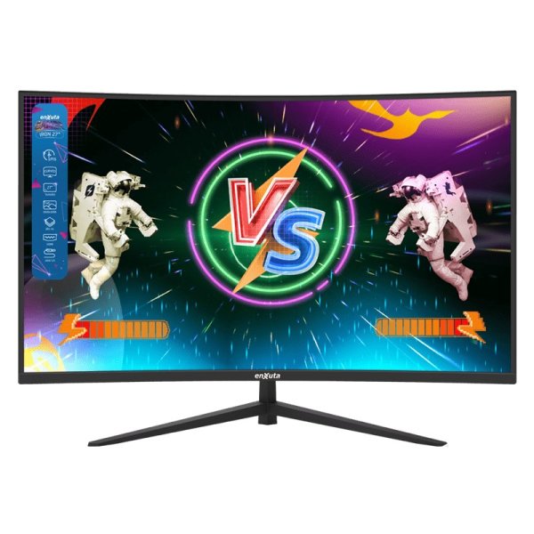 Monitor 27 Pulgadas Curvo Full HD Gamer, Panel VA, 165 Hz, HDMI, Displayport Enxuta MGIENX2827-165C