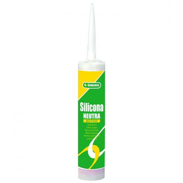 Silicona Neutra Multiuso Blanca 280 ml UNISIL