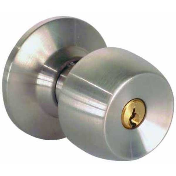 Cerradura de Pomo Copa Acero Inoxidable con Llave BEST VALUE