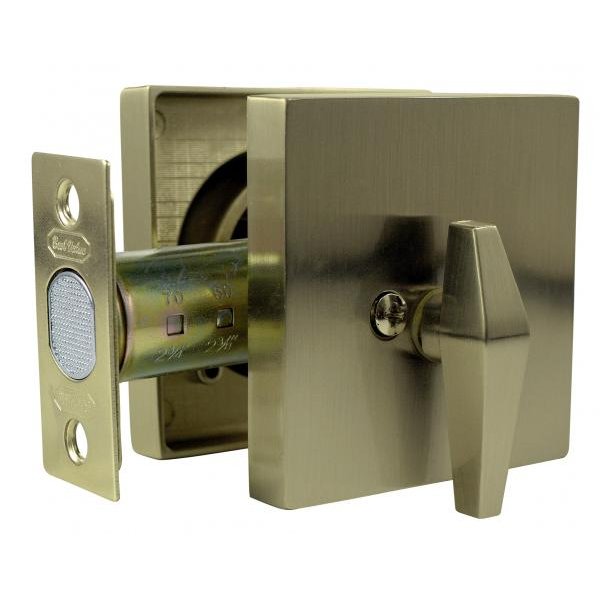 Cerradura Auxiliar Tubular Bronceada con Llave BEST VALUE