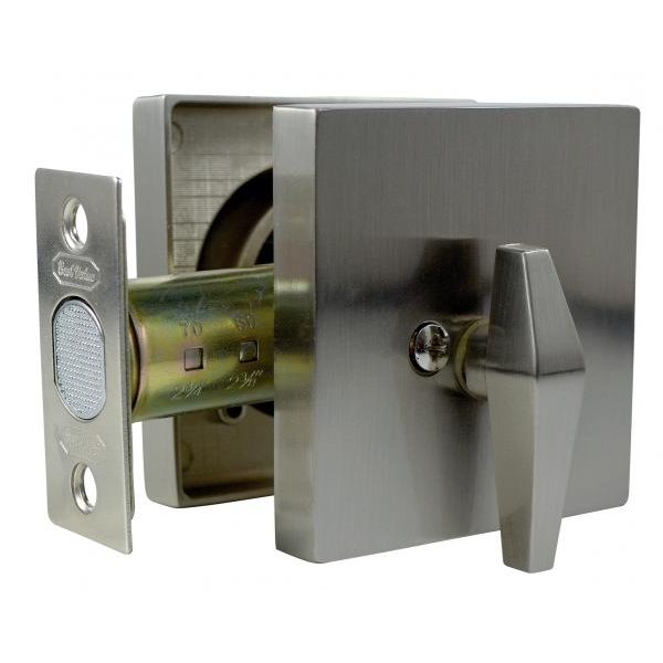 Cerradura Auxiliar Tubular Satinada con Llave BEST VALUE