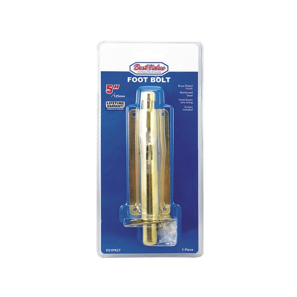 Pasador de Piso 5" Dorado BEST VALUE