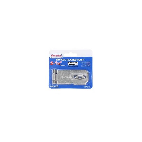Portacandado Niquelado 63 mm BEST VALUE