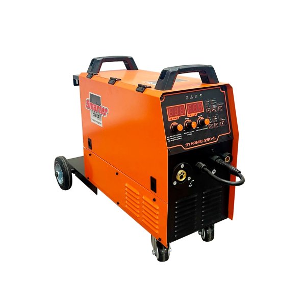 Soldadora Inverter MIG MMA TIG 250 A Sinérgica SMARTER StarMIG-250 S