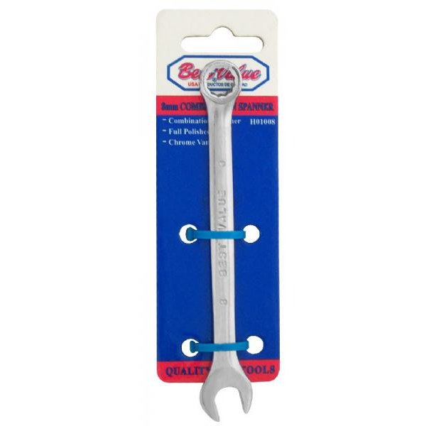 Llave Combinada de 8 Mm. CRV