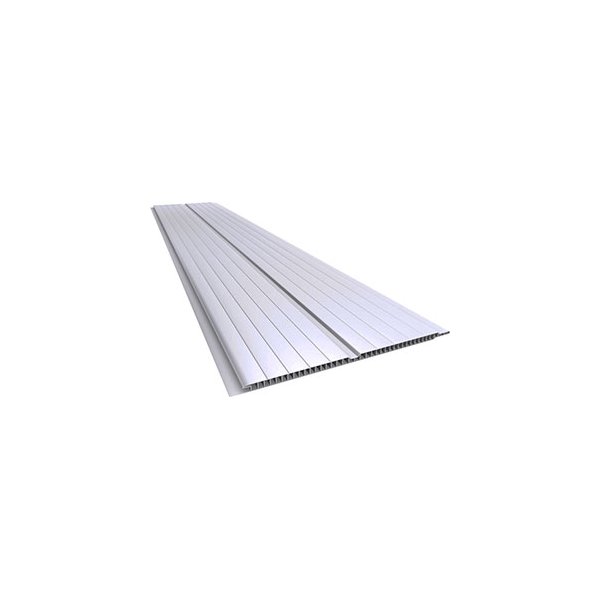 Tablilla PVC Ceniza Gemini Frisado 7 mm