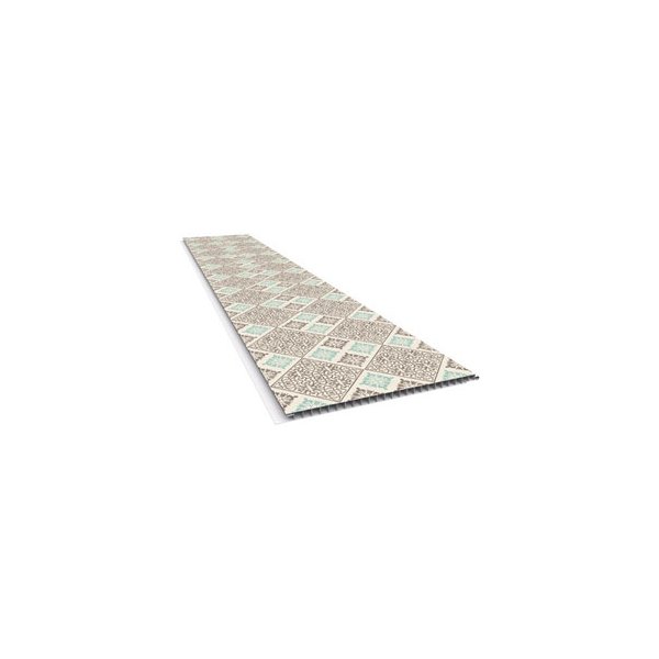 Tablilla PVC Arabesco Damask Turquesa